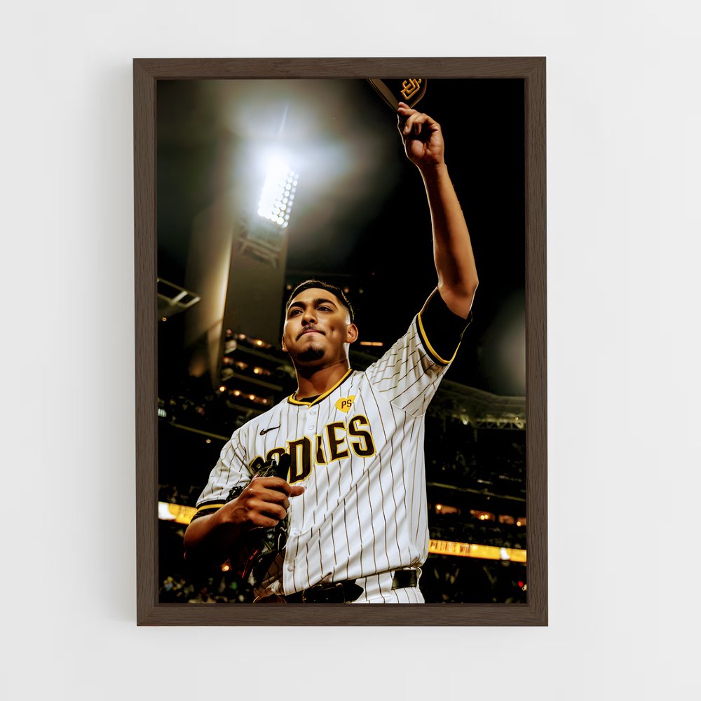 Poster Batteur de San Diego – affiche Baseball (vue 5)